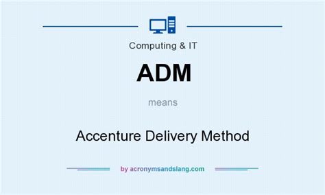 what is adm mean