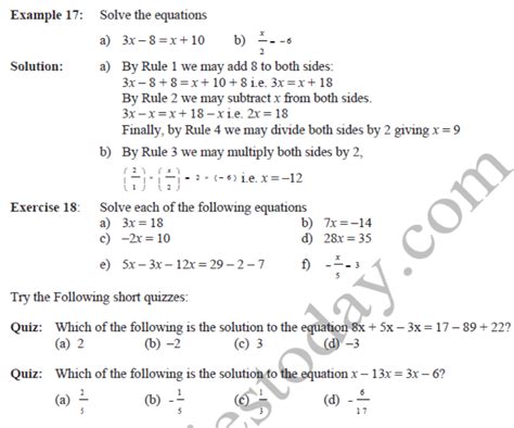 what is algebra class 6 notes