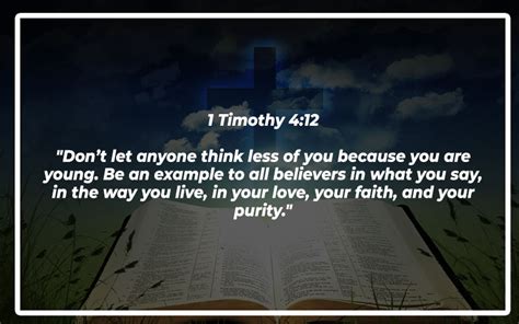 what is an example of a bible verse with explanation