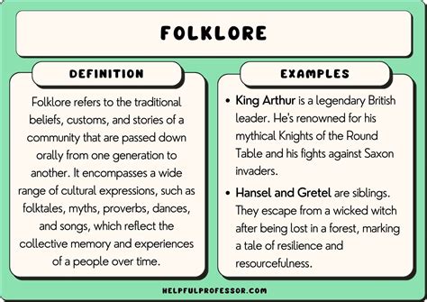 what is an example of a folklore short story with a moral lesson