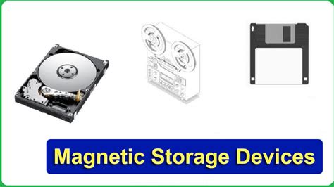 what is an example of a magnetic storage device