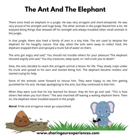 what is an example of a story that has a moral lesson