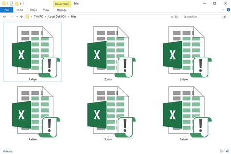 what is an excel xlsm file extension
