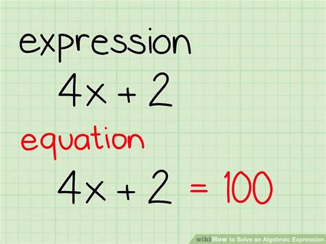 what is an expression in a math problem