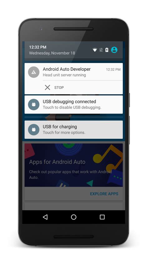 what is android auto head unit server