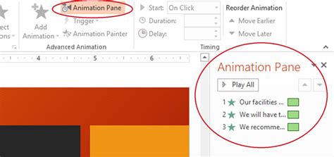 what is animation pane in powerpoint