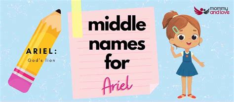 what is ariel's middle name