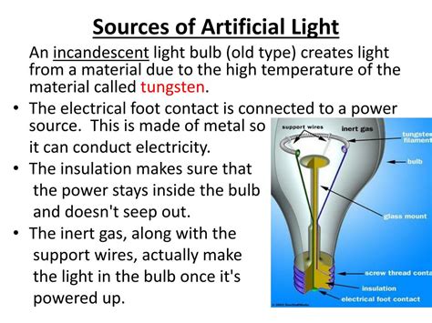 what is artificial lighting called
