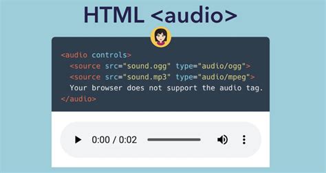 what is audio tag in html5