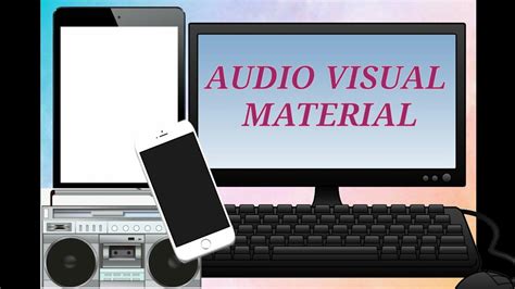 what is audio visual material definition
