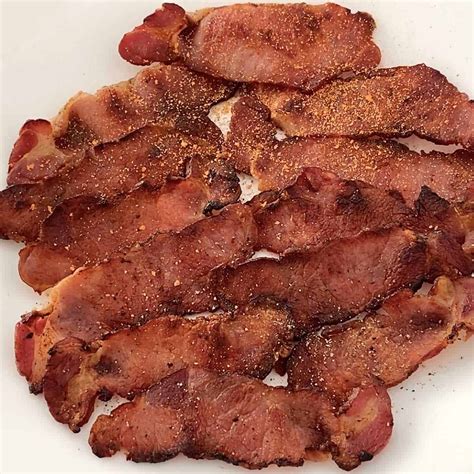 what is back bacon made from
