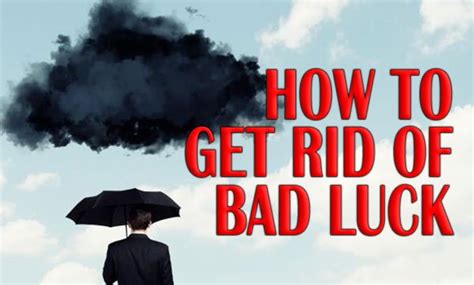 what is bad luck examples