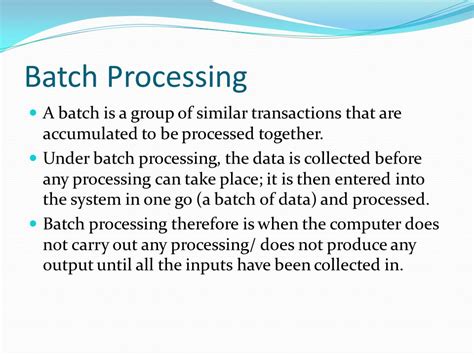 what is batch processing operating system