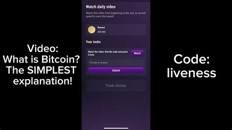 what is bitcoin the simplest explanation tapswap video code