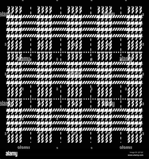 what is black and white check pattern called