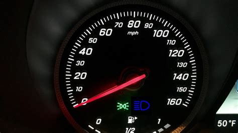 what is blue light on dashboard