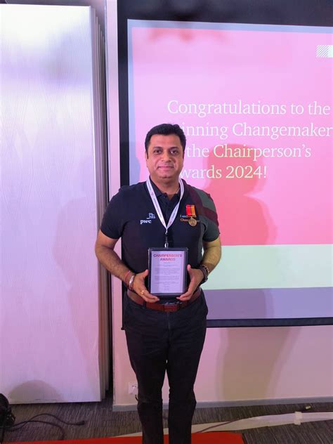 what is chairperson award in pwc