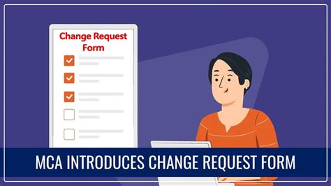 what is change request form mca