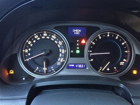 what is check engine light vsc