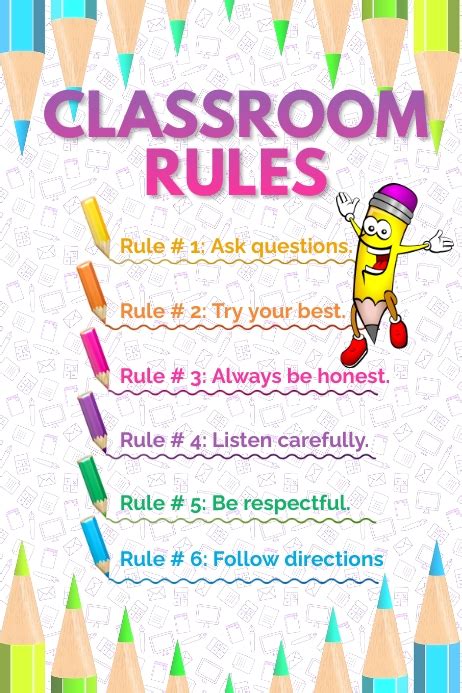 what is classroom rules in tagalog