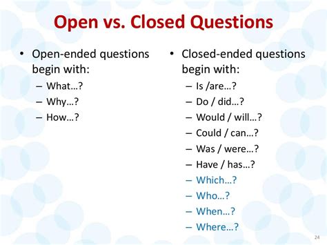 what is closed questions and open question