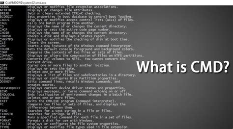 what is cmd command