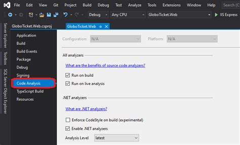what is code analysis in visual studio