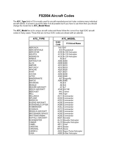 what is code c aircraft