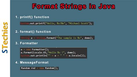 what is code formatting in java