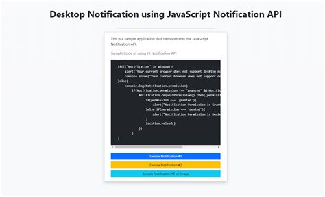 what is code notification