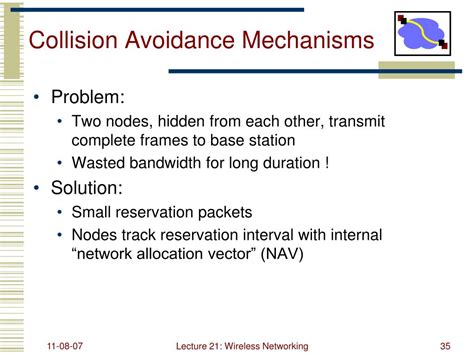 what is collision avoidance in networking