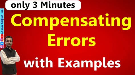 what is compensating error class 11