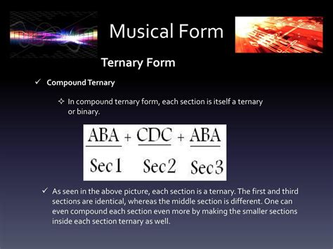 what is compound ternary form