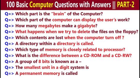 what is computer answer for class 6