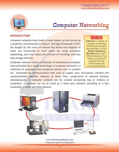what is computer network for class 6