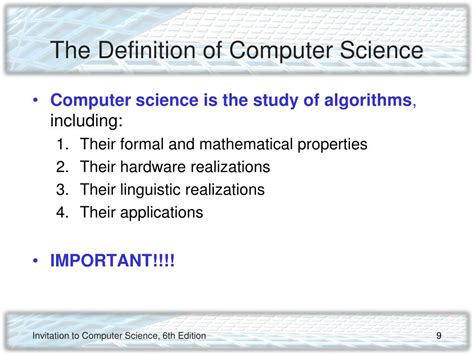 what is computer science definition pdf