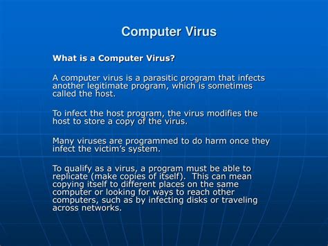 what is computer virus for class 6