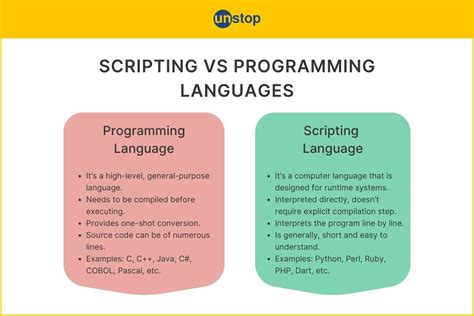 what is considered a scripting language