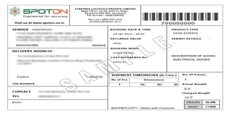 what is consignment note under gst