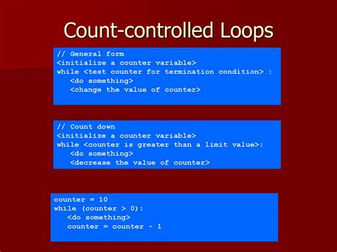 what is counter variable in computer