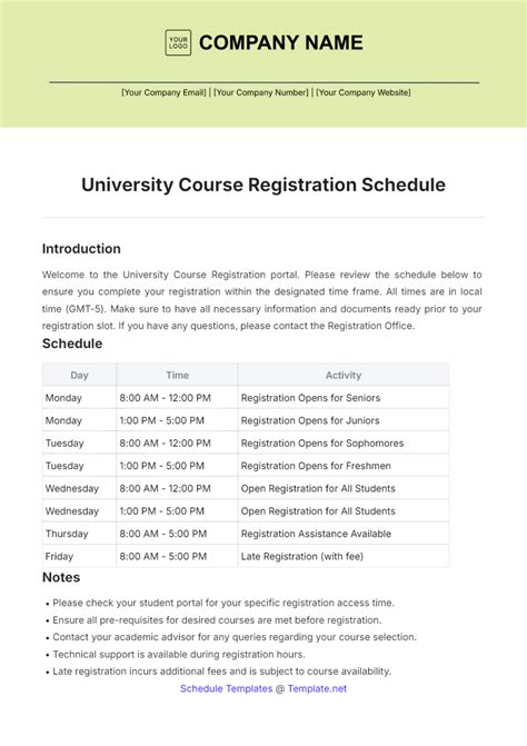 what is course registration in university