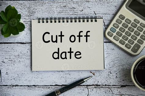 what is cut off date