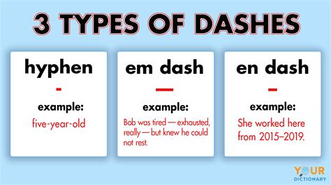 what is dash called in english