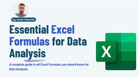 what is data analysis in excel formula