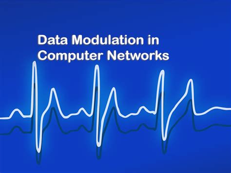 what is data modulation in networking