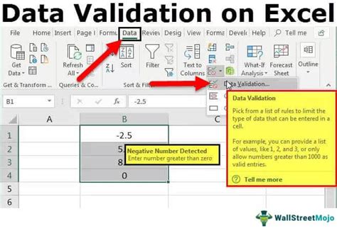 what is data validation in excel in simple words