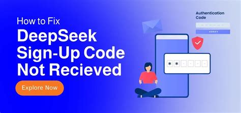 what is deepseek sign up code