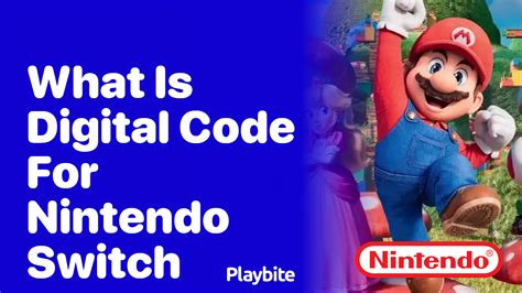 what is digital code for nintendo switch