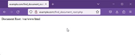 what is document root in php