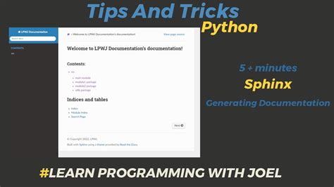 what is documentation in python programming